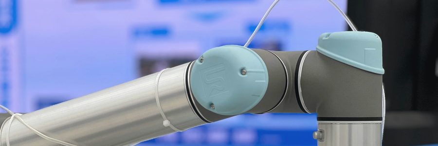 Bras robotisé collaboratif dans un environnement industriel